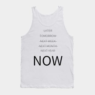 Letter Design Tank Top